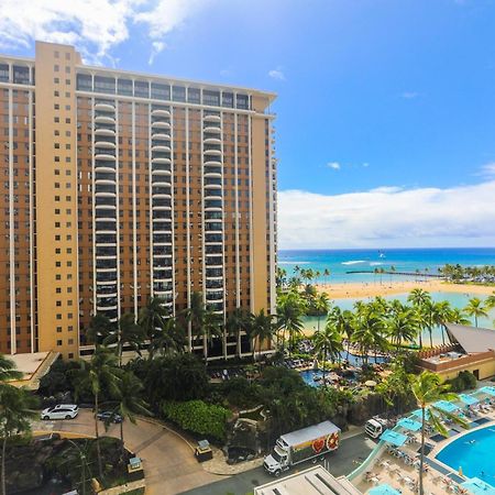 Ilikai Tower One Bedroom Lagoon View Waikiki Condos With Lanai & Free Wifi Honolulu Phòng bức ảnh
