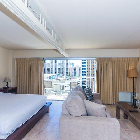 Ilikai Tower One Bedroom Lagoon View Waikiki Condos With Lanai & Free Wifi Honolulu Phòng bức ảnh
