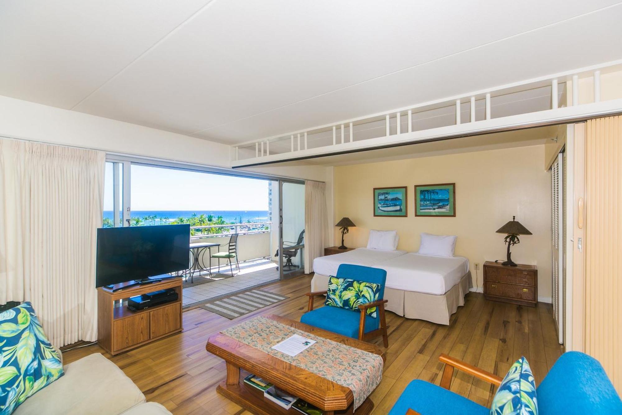 Ilikai Tower One Bedroom Lagoon View Waikiki Condos With Lanai & Free Wifi Honolulu Phòng bức ảnh