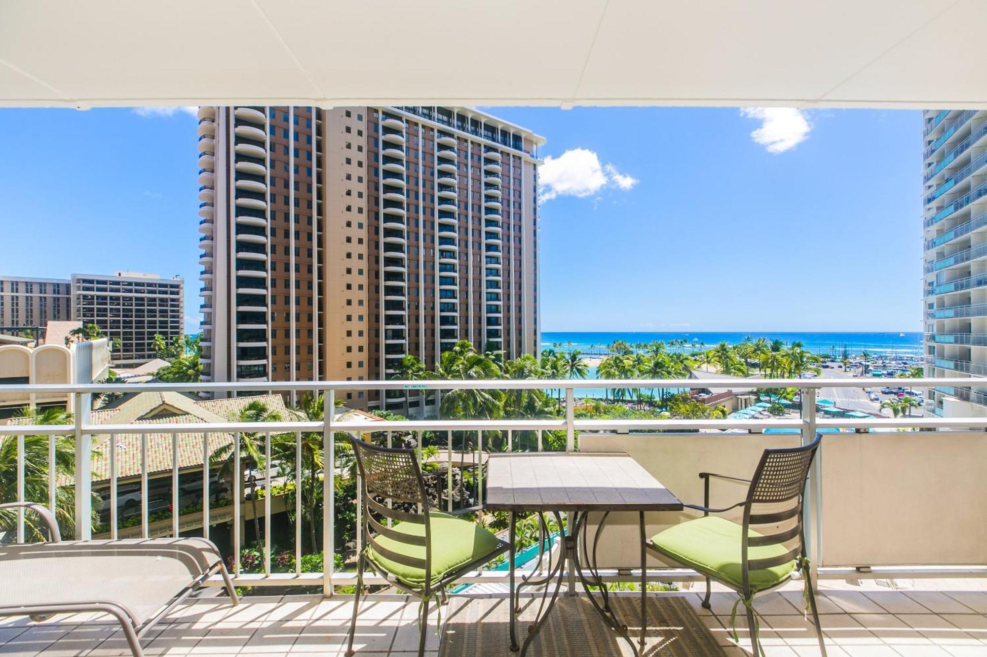 Ilikai Tower One Bedroom Lagoon View Waikiki Condos With Lanai & Free Wifi Honolulu Phòng bức ảnh